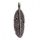 Zawieszka metalowa Charms ScrapBerry's Pióro, 30mm